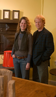 Carrie Stewart and Greg Leshe