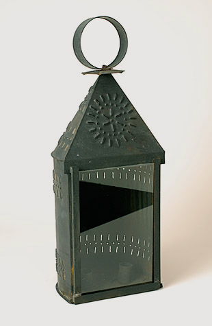 Pierced Tin Lantern